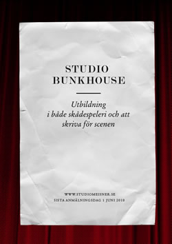 STUDIO BUNKHOUSE ger utbildning i scenframställning